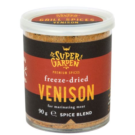 Freeze dried (lyophilized) spice blend for venison