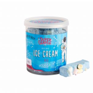 SUPERGARDEN freeze-dried blue ice cream