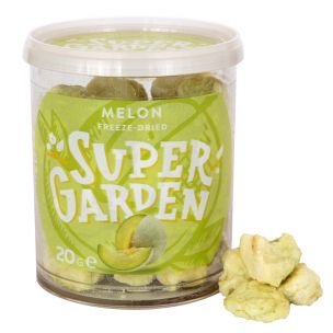 Freeze dried (lyophilized) melons