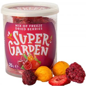 Freeze dried (lyophilized) berry mix