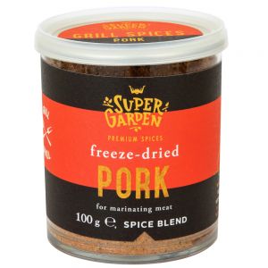 Freeze dried (lyophilized) spice blend for pork